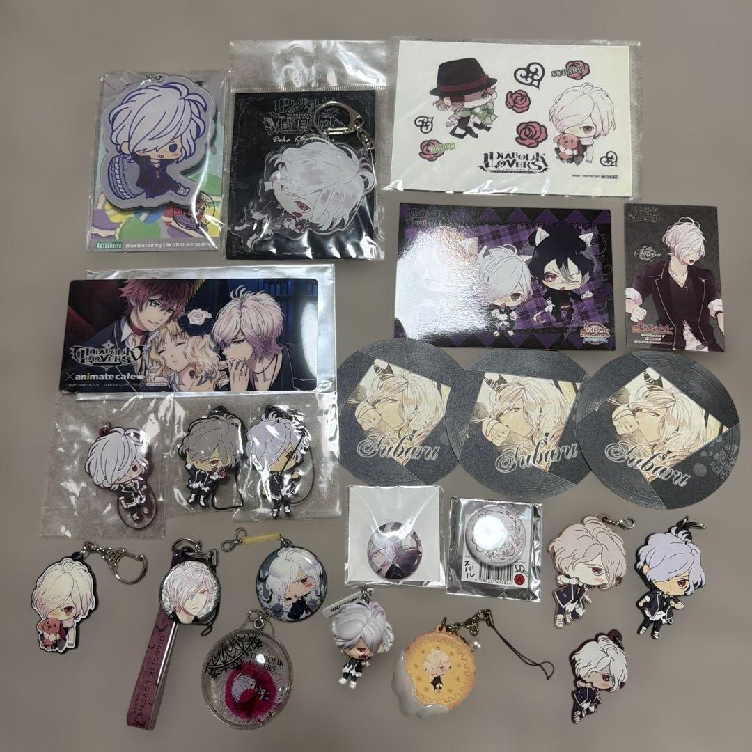 匿名配送DIABOLIK LOVERS 逆巻スバル グッズ23点セットまとめ売り