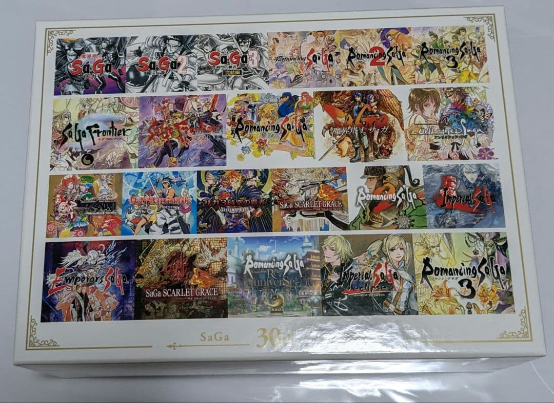 特典未開封 サガ30周年記念BOX 「神」中古美品 ダウンロードコード使用