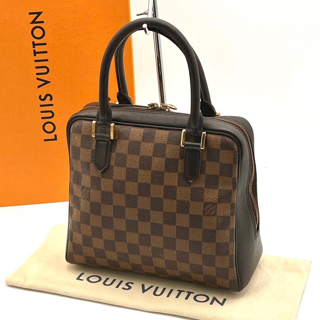ルイヴィトン　ダミエ　エべヌ　ハンドバッグ　ブレラ　エベヌ ブラウン ルイヴィトン ハンドバッグ ダミエ ブレラ エベヌ – REKNOW