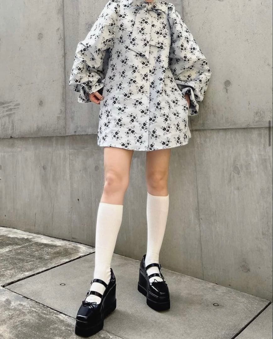 honey mi honey ジャガードワンピ - メルカリ