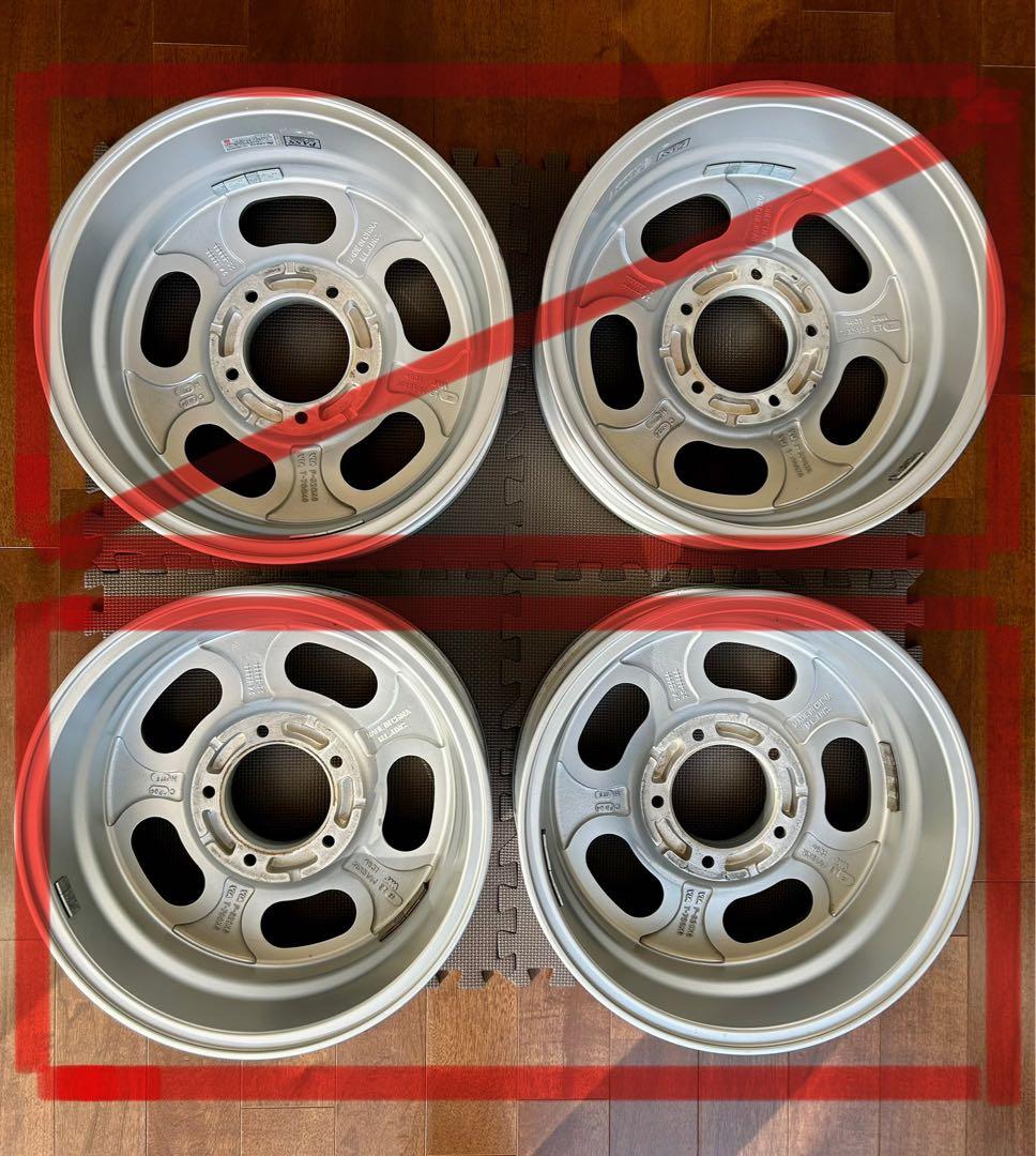 なつ専用 ジムニー MLJ-Dスロット16inアルミホイール《2本1セット》