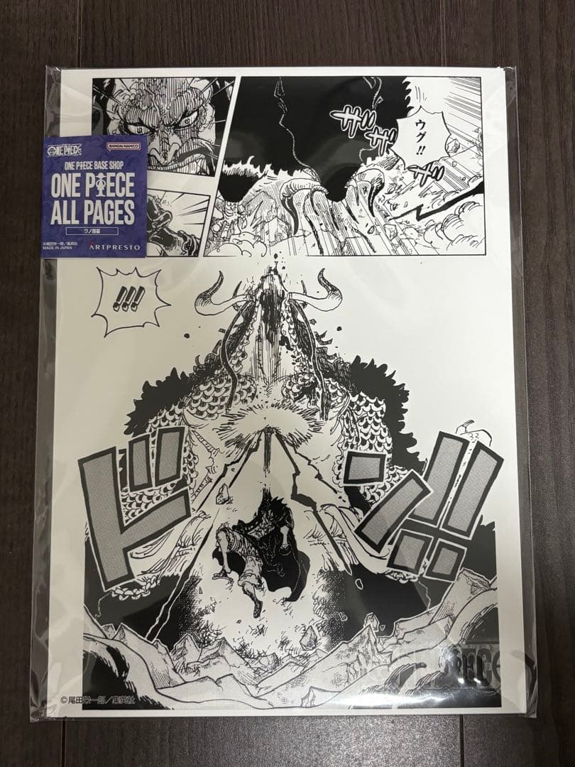 限定】 ワンピース ALL PAGES ルフィ カイドウ ベースショップ - メルカリ