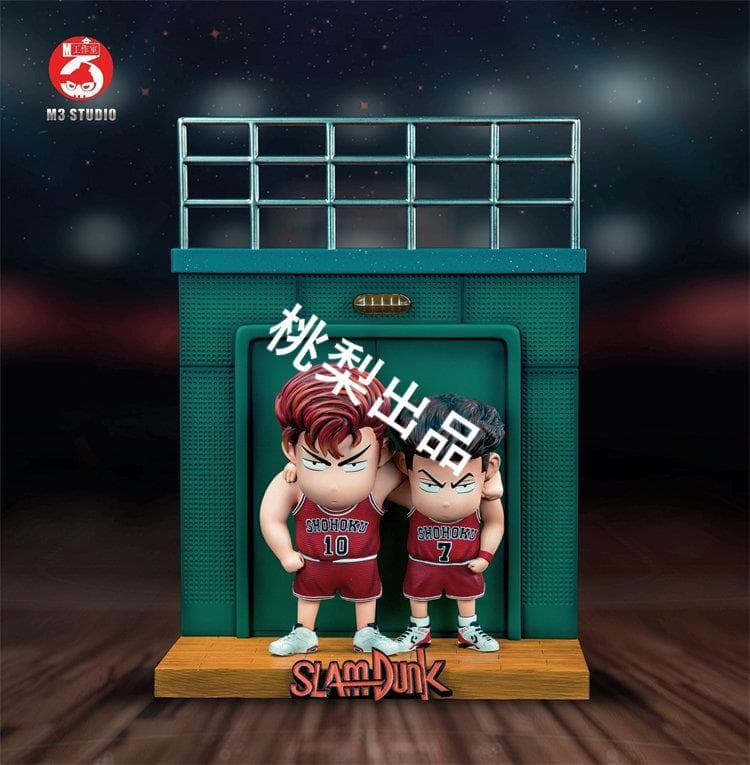新品未開封『スラムダンク』M3桜木花道＆宮城リョータフィギュアガレキ