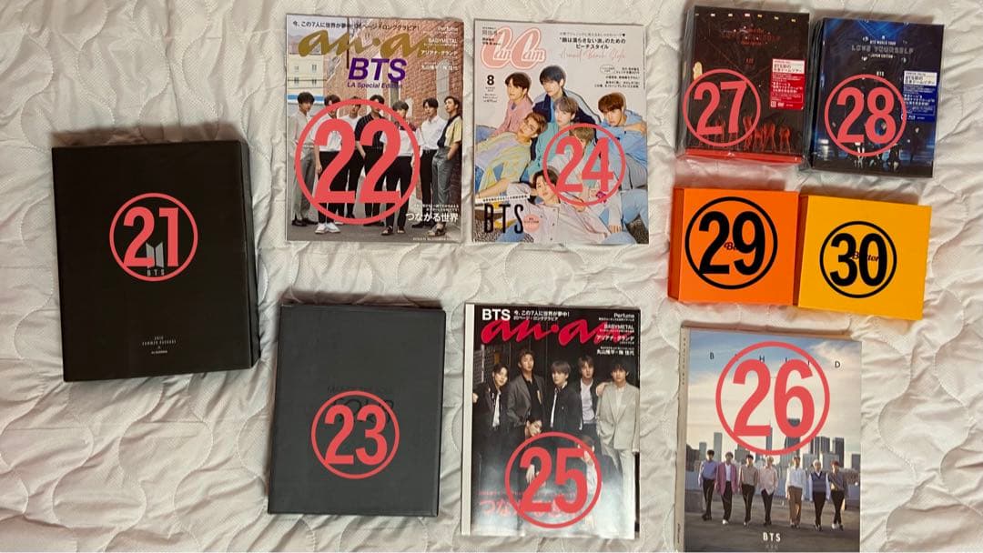 BTS公式グッズ 各種