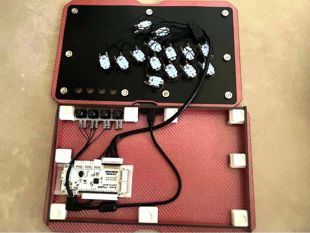 kanadeさま専用PANKWORKSHOP MINIBOX CARBONレッド - メルカリ