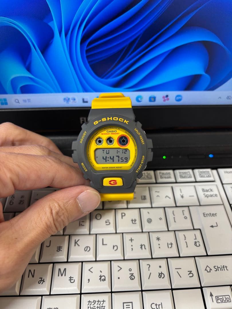 廃盤 Gショック DW-6900Y-9JF 大人気のジェイソンカラー - メルカリ
