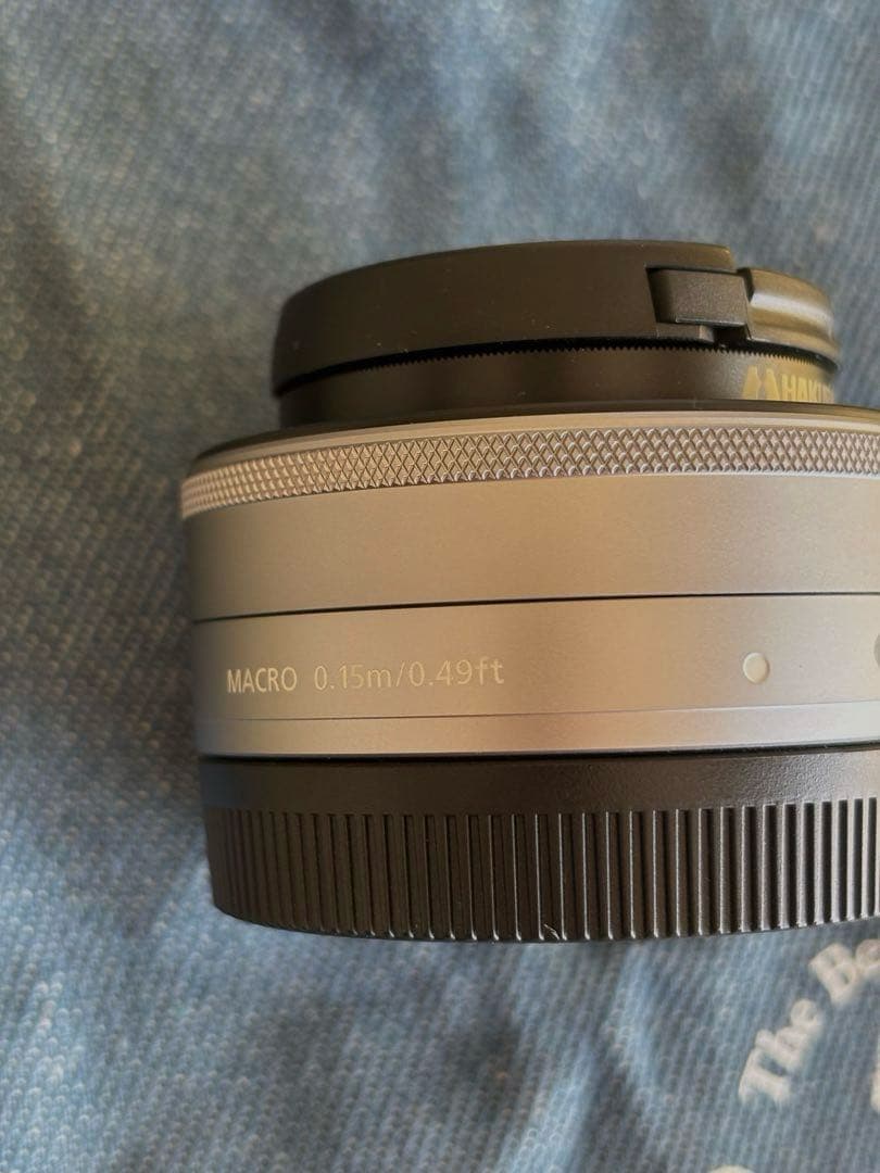 Canon 単焦点広角レンズEF -M22mm F-2 STM シルバー