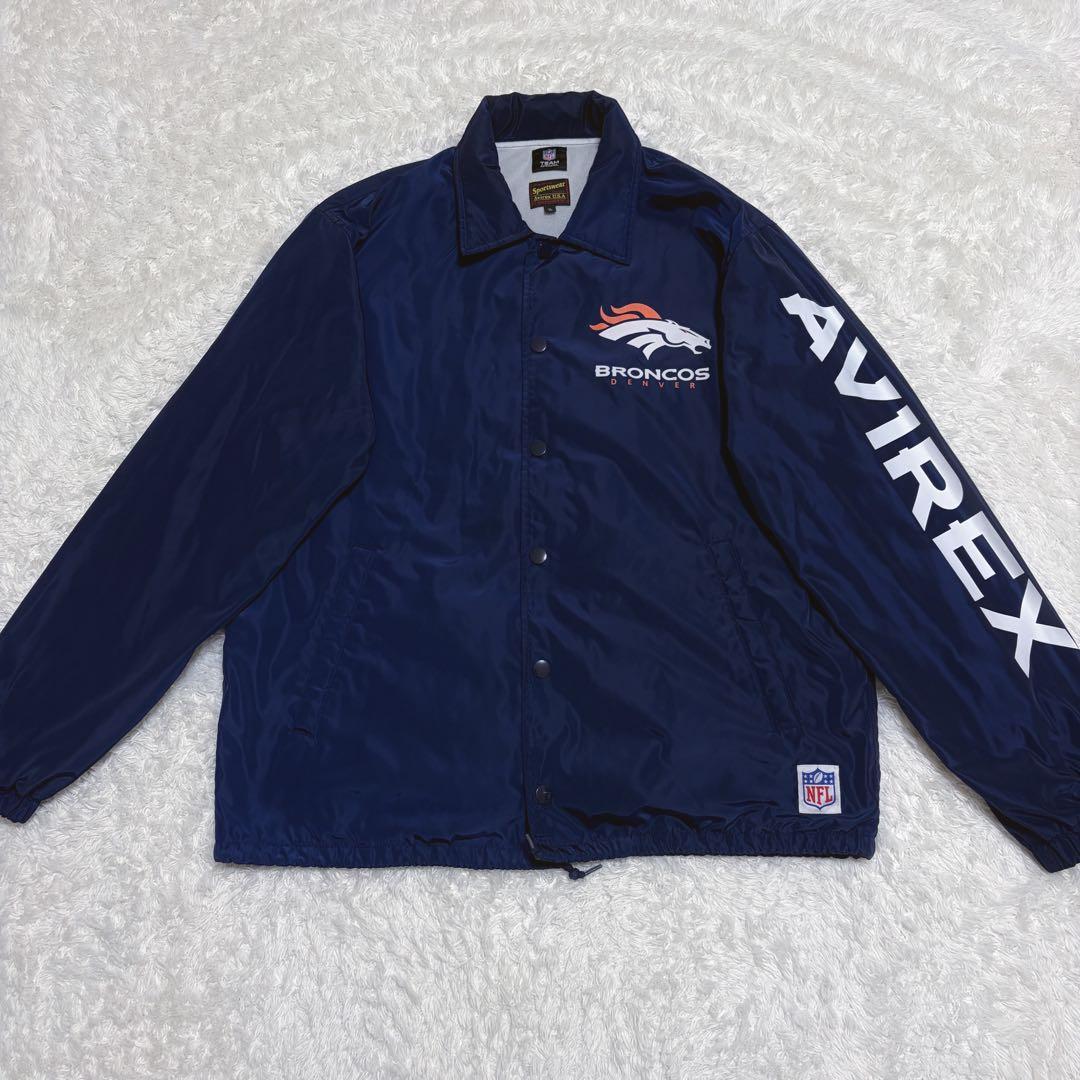 ✨入手困難✨ AVIREX NFL 2019年限定 コーチジャケット ブロンコス