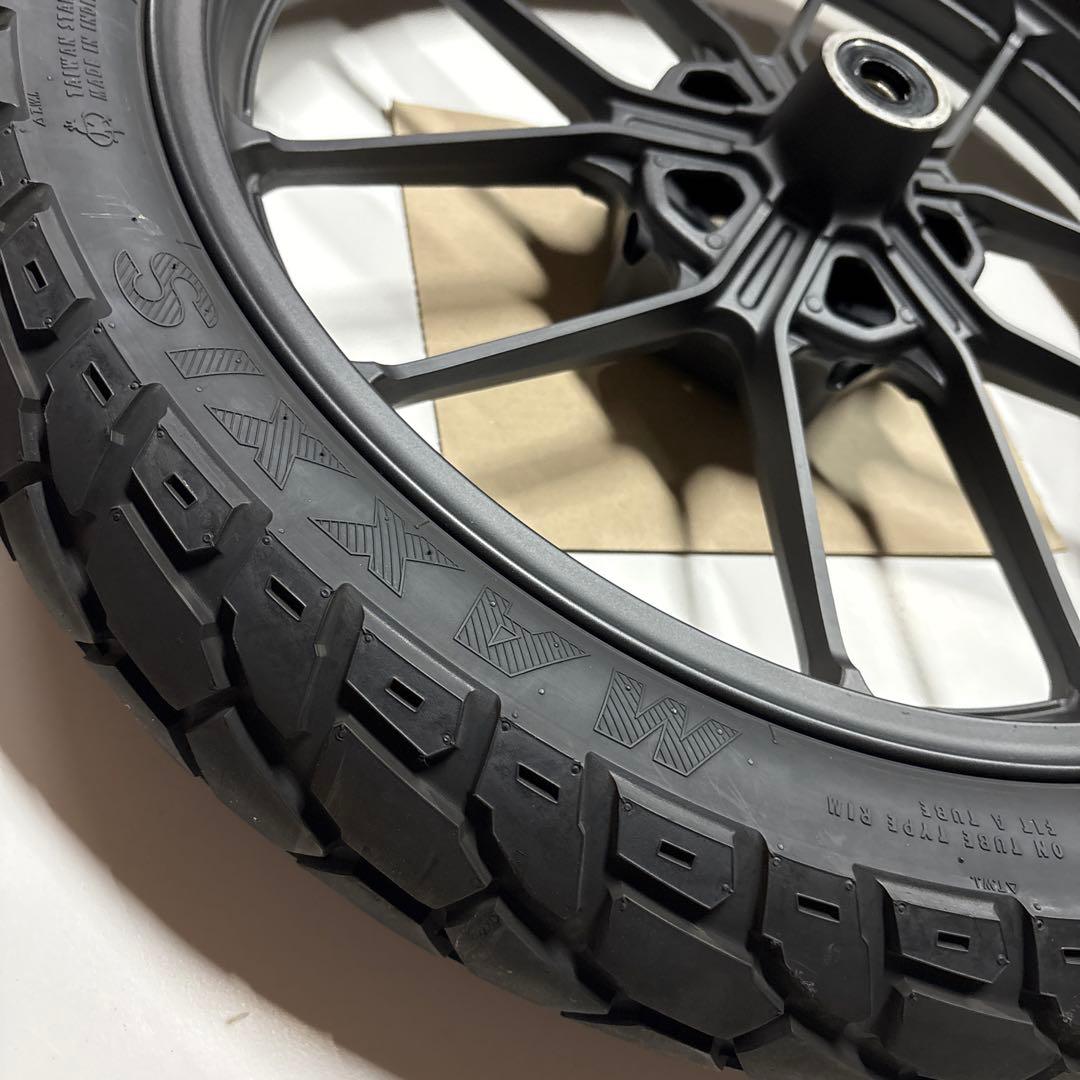 Vストローム250SXフロントホイール、タイヤセット！ - メルカリ