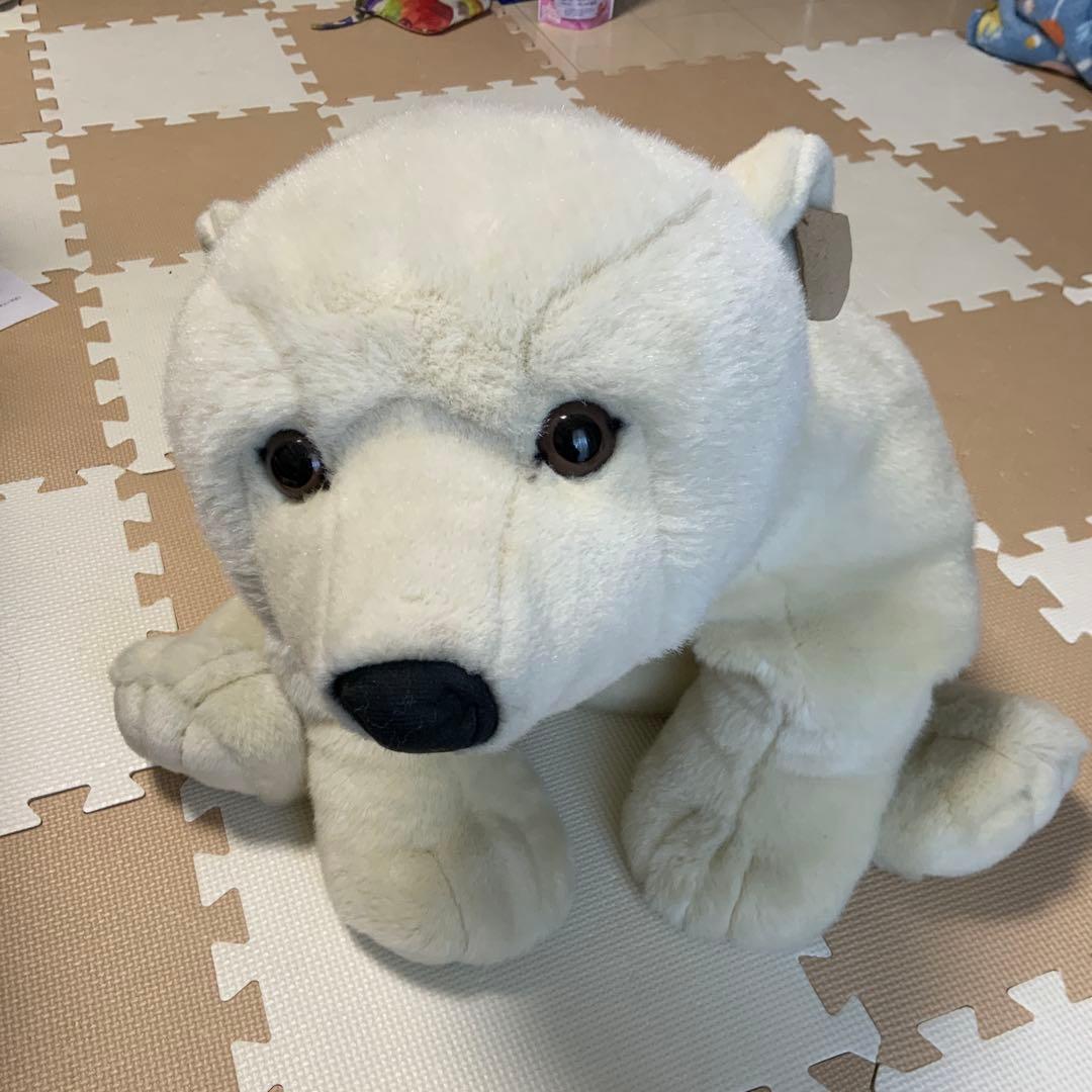 シロクマ ぬいぐるみ 大型 Amazon.co.jp: アイスキングベア 大型 シロクマ ぬいぐるみ 動物 遺産