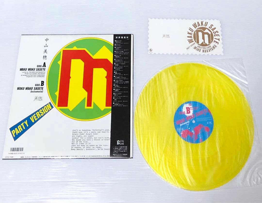 中山美穂 / 12インチレコード & LPレコード まとめ売り2点 - メルカリ