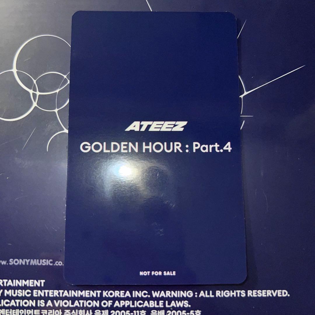 ATEEZ ホンジュン トレカ タワレコ特典 - メルカリ