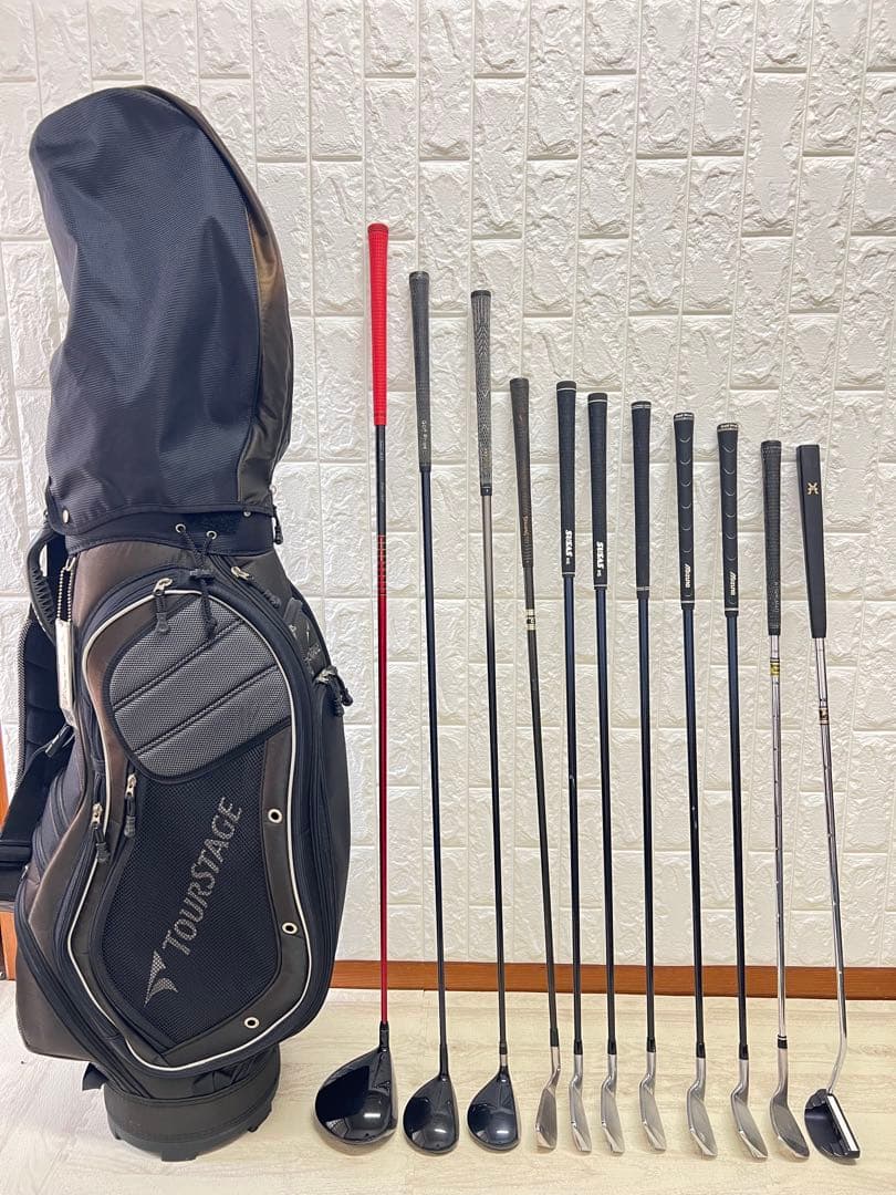 初心者おすすめ メンズ ゴルフクラブセット ブリヂストン キャディ
