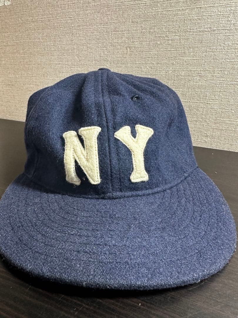 Ebbets Field Flannels NYキャップ usa製つば裏グリーン - メルカリ