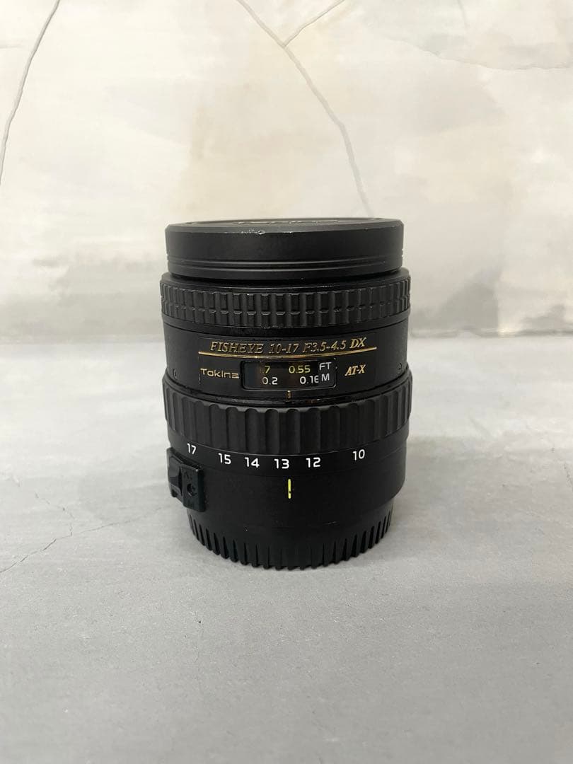 美品 Tokina fisheye 10-17 F3.5-4.5 AT-X DX ケンコー・トキナー（KenkoTokina） 取寄 AT-X 16-28 PRO FX 専用