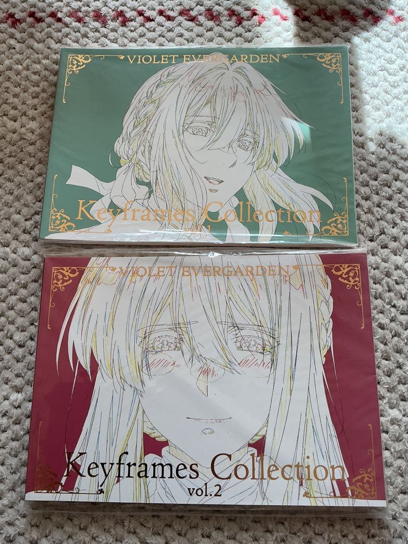 未開封・美品】ヴァイオレットエヴァーガーデン 原画集 2冊セット