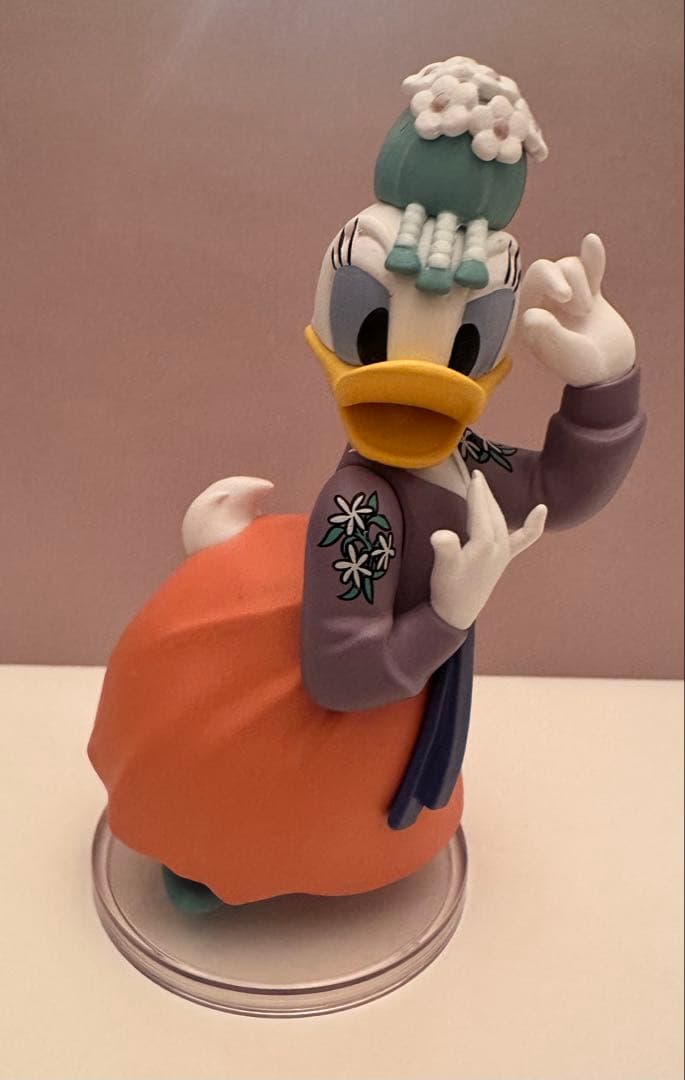 ディズニー 韓国ディズニーストア限定 韓服 ドナルド デイジー フィギュア