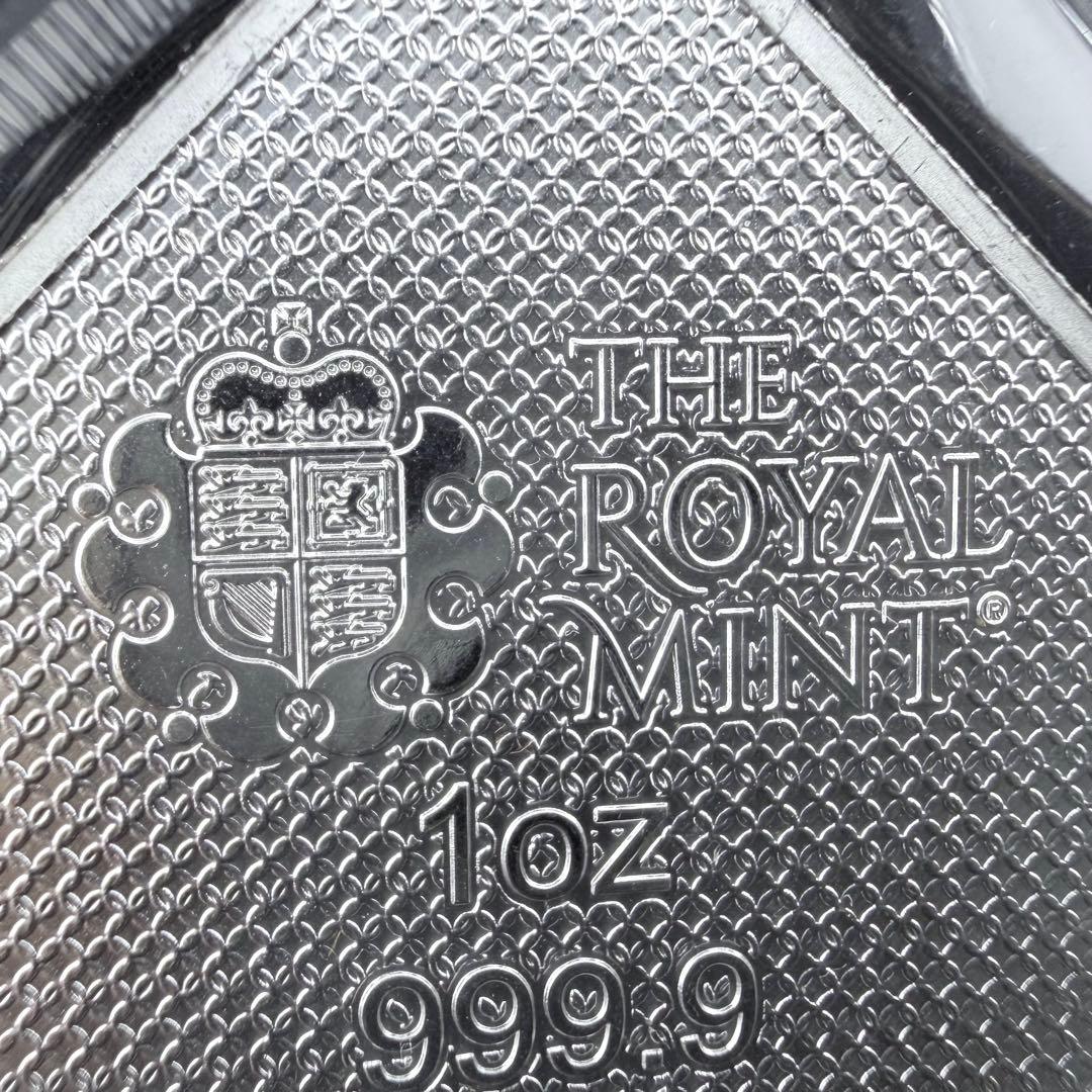 銀貨 英国 ロイヤルミント クイーンズビーストコンプリーター 純銀