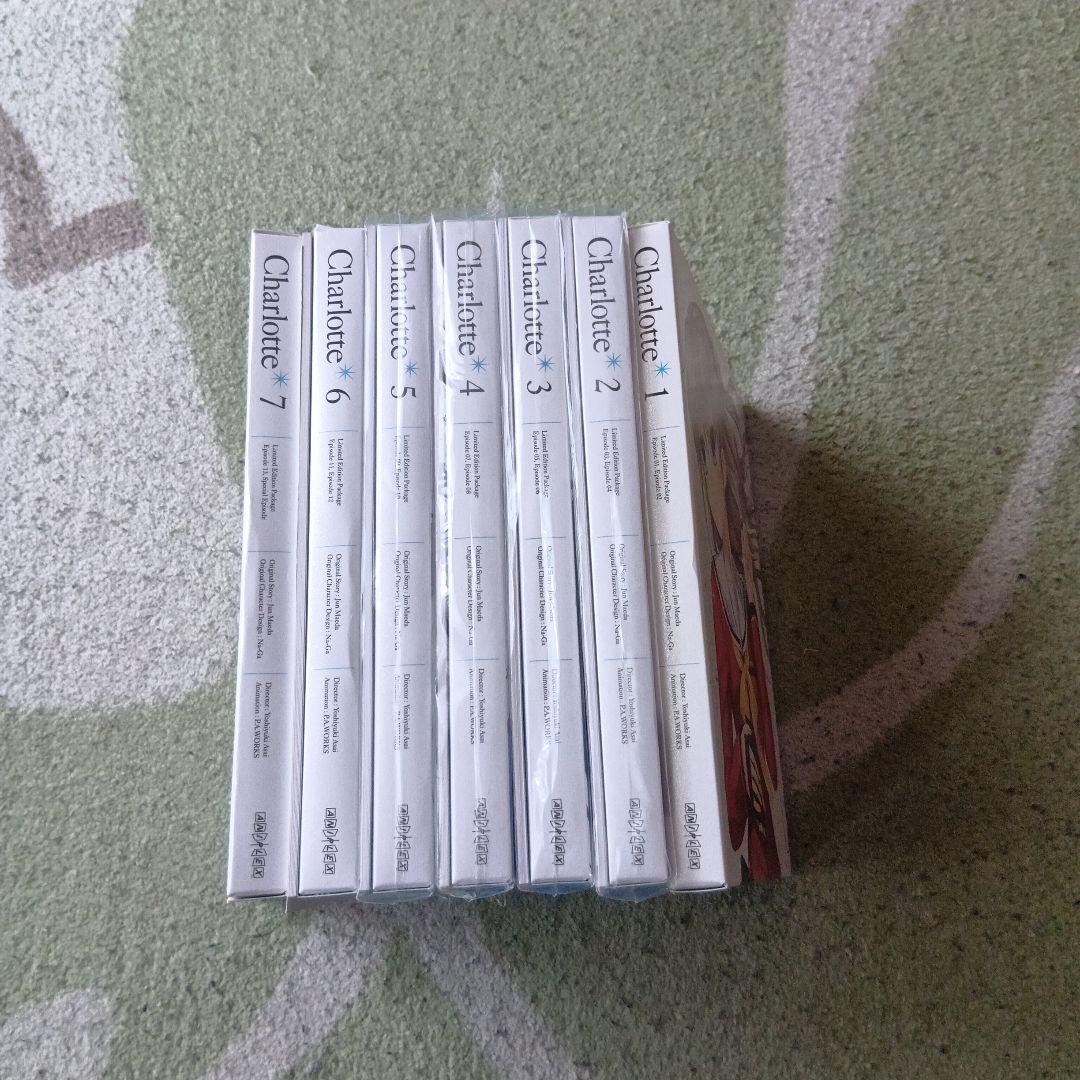 Charlotte(シャーロット) 1〜7 Charlotte(シャーロット) 7 (完全生産限定版) [Blu-ray]: Amazon.ca