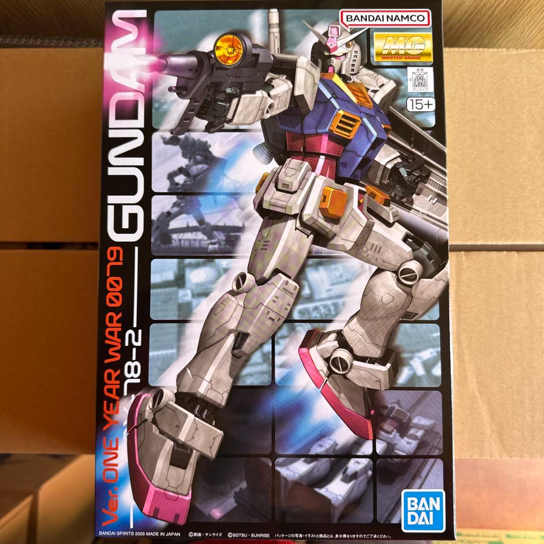MG RX78-2 ガンダム　ver.ONE YEAR WAR MG 1/100 RX-78-2 Gundam Ver.ONE YEAR WAR 0079 Animation color