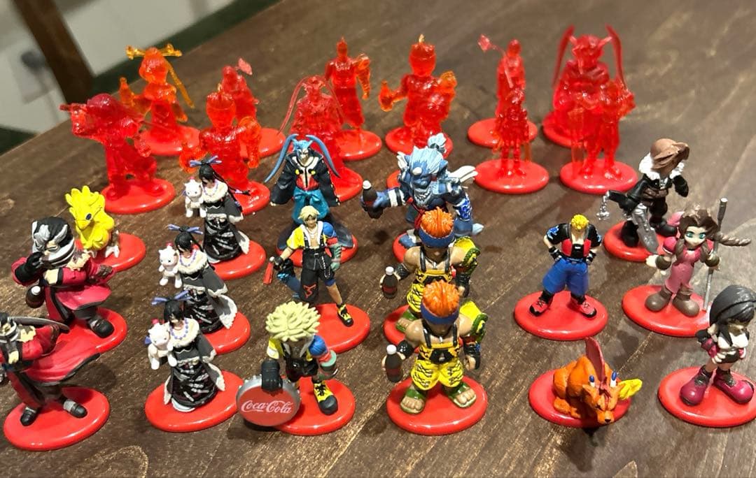 非売品】ファイナルファンタジー コカ・コーラ特典フィギュアセット