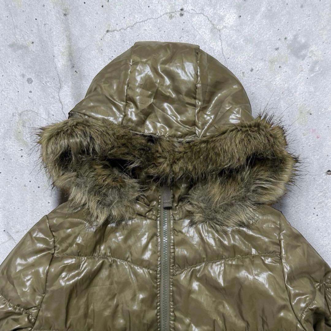 激シブ! 00s y2k 3way ファー パフジャケット 短丈 平成 - メルカリ