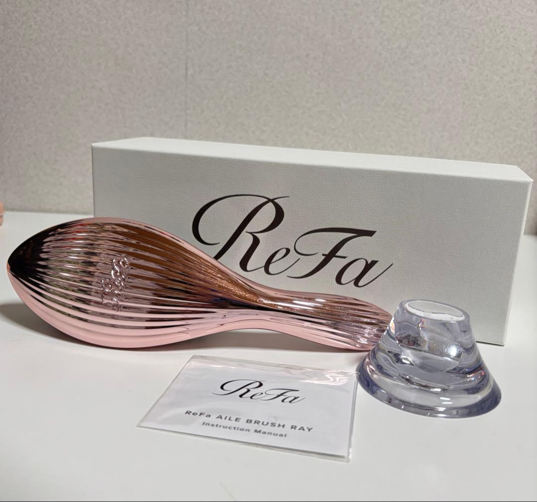 ReFaリファエールブラシレイ ローズゴールド ReFa（リファ）AILE BRUSH RAY ローズゴールド（エールブラシ レイ