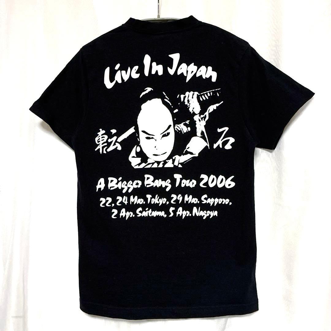 ローリングストーンズ 黒 2006サムライTシャツ ローリングストーンズ 黒 2006サムライTシャツ ローリングストーンズ