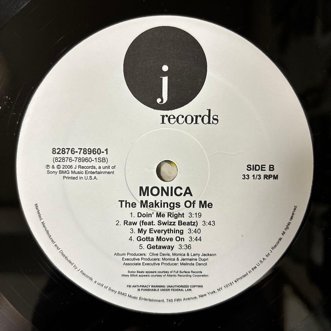 ⭐︎激レア盤⭐︎Monica-The Makings Of Me（美品）送料無料