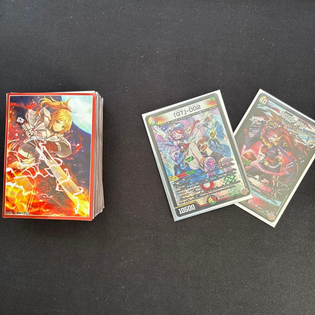 匿名配送】デュエマ リースサムライデッキ - メルカリ