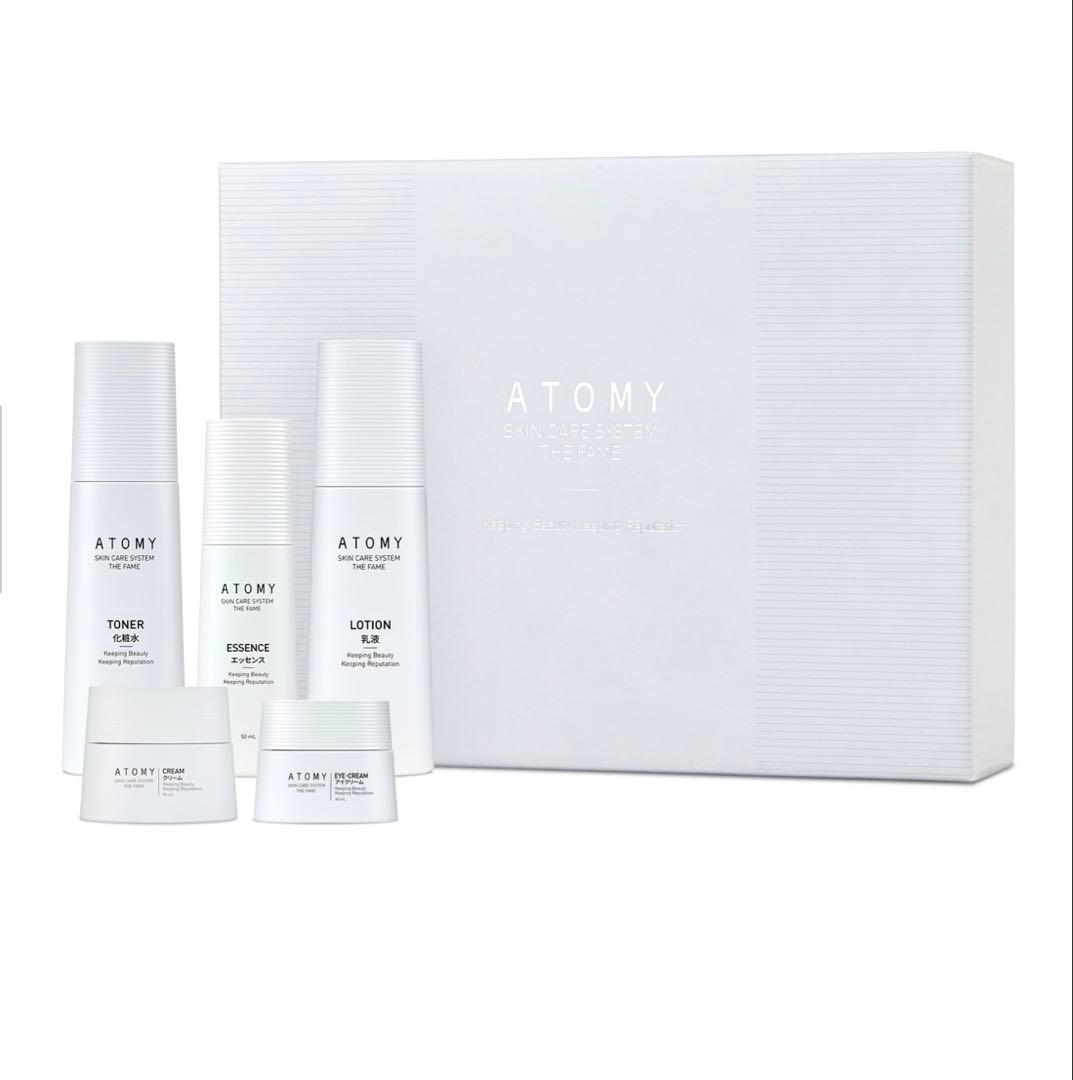 アトミ　ザ・フェイムスキンケア 5点セット！ Amazon.co.jp: Atomy Atom美 アトミ 旅行用 スキンケアシステム ザ