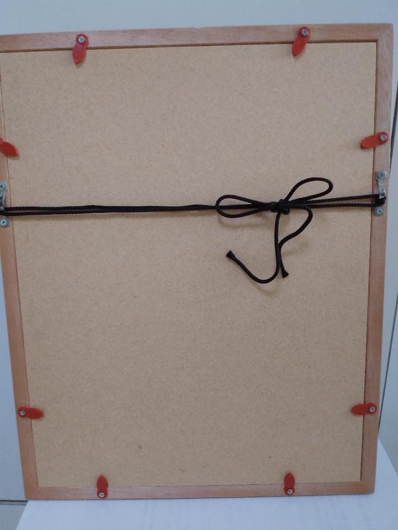 油絵　額装「ときめき」SM 原画