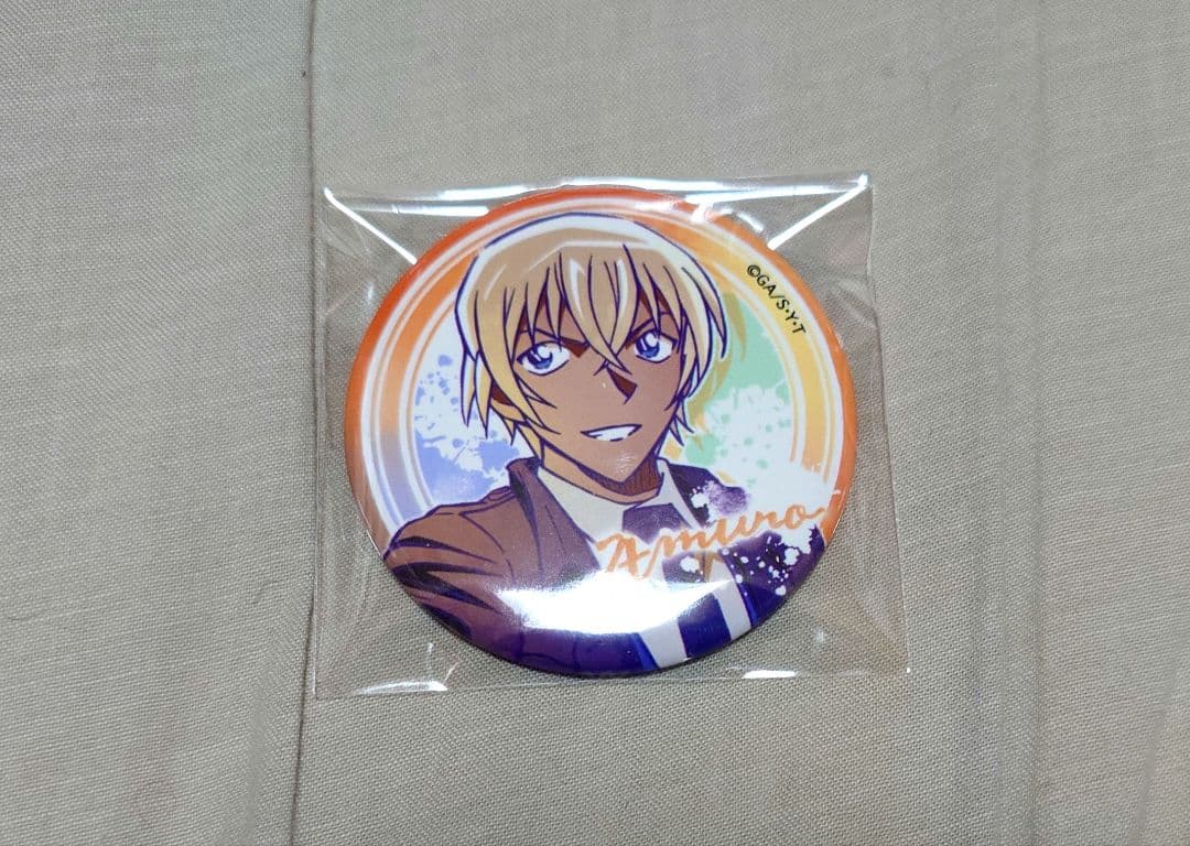 名探偵コナン 安室透 缶バッチ - メルカリ