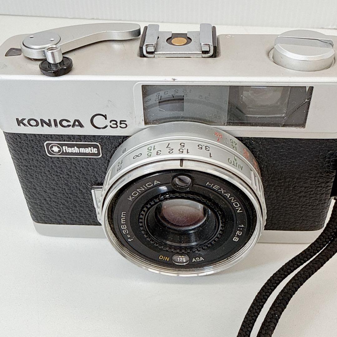 Konica C35 Flashmatic 動作未確認 ジャンク品 レトロカメラ - メルカリ