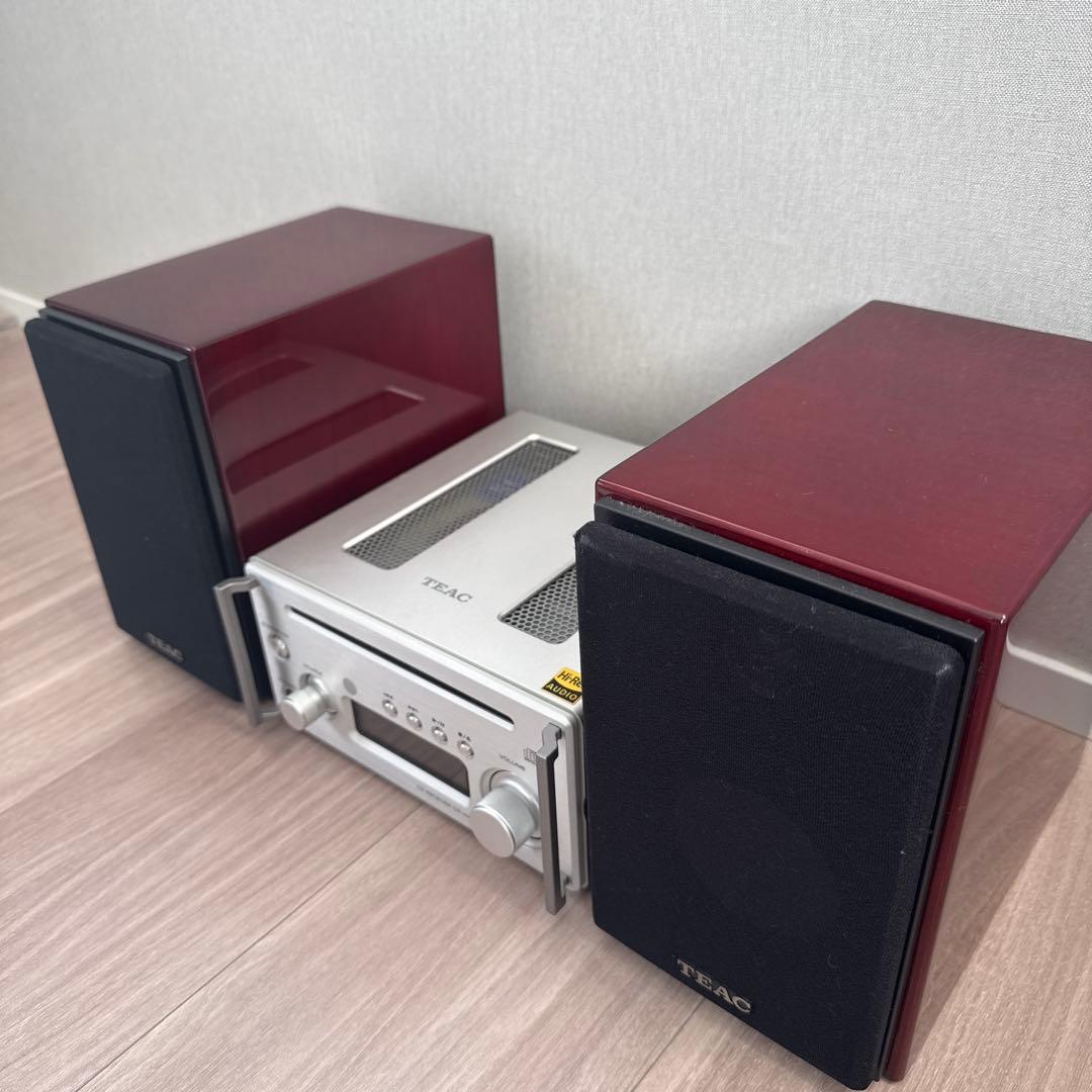 美品】TEAC CR-H101 LS-101HR CDレシーバー スピーカー - メルカリ