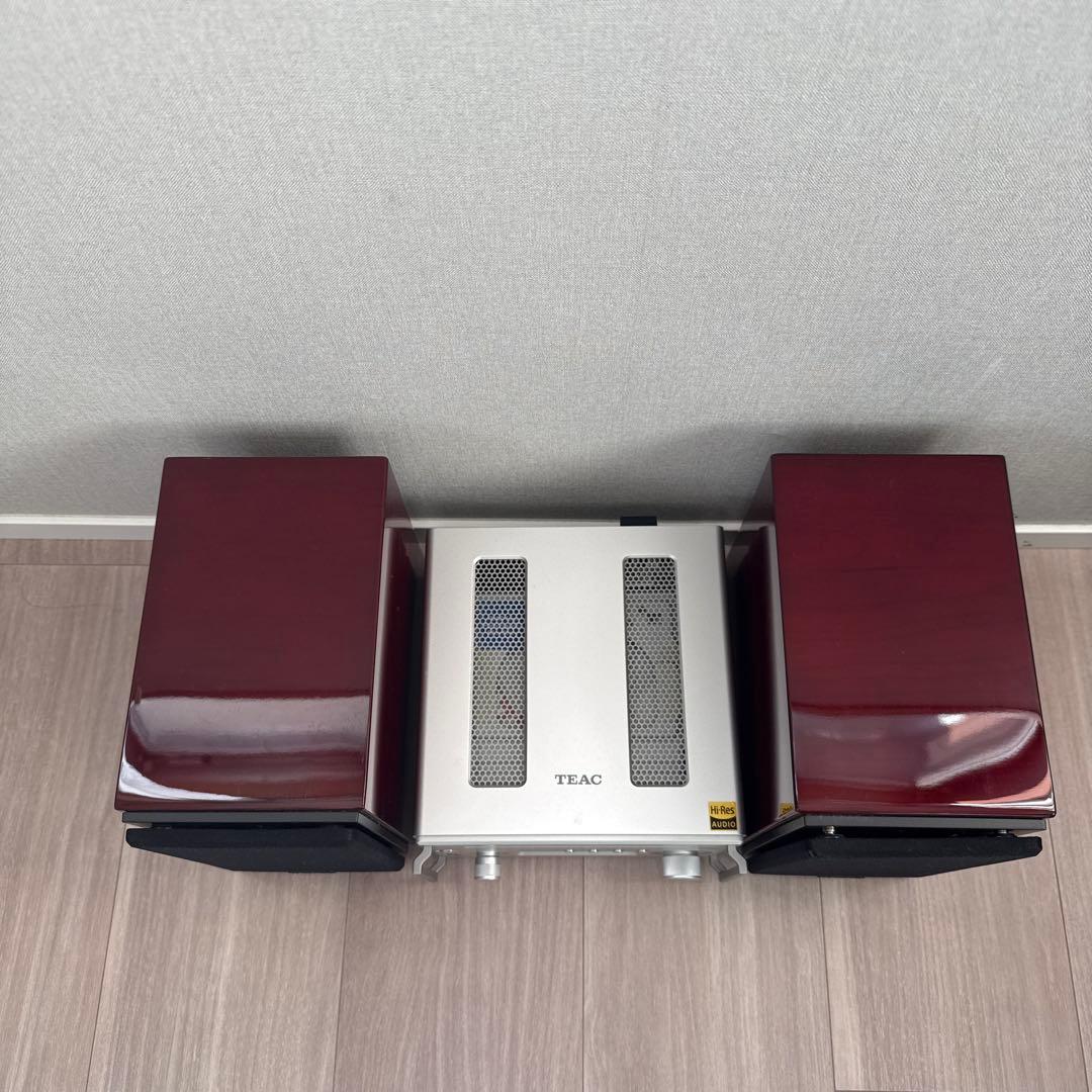 美品】TEAC CR-H101 LS-101HR CDレシーバー スピーカー - メルカリ