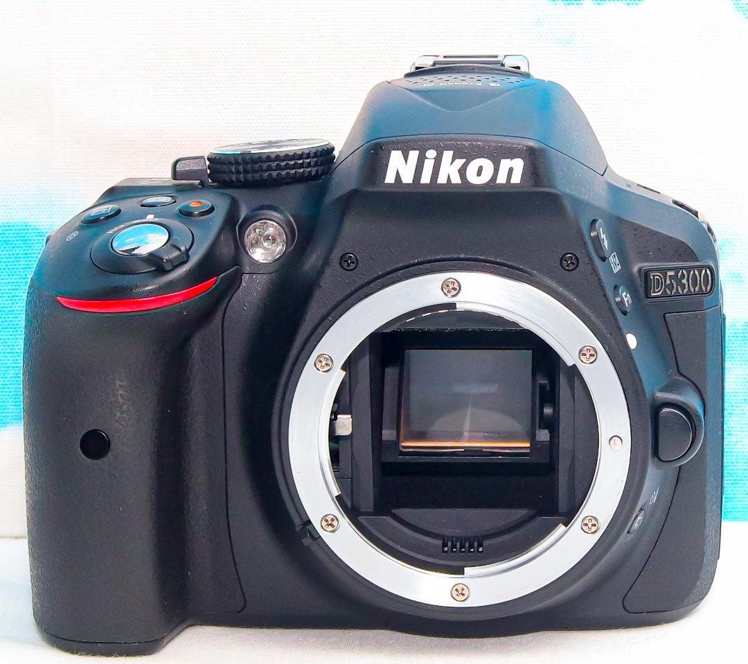 Nikon D5300⭐️ダブルレンズ⭐️Wi-Fi搭載⭐️自撮りがラクラク