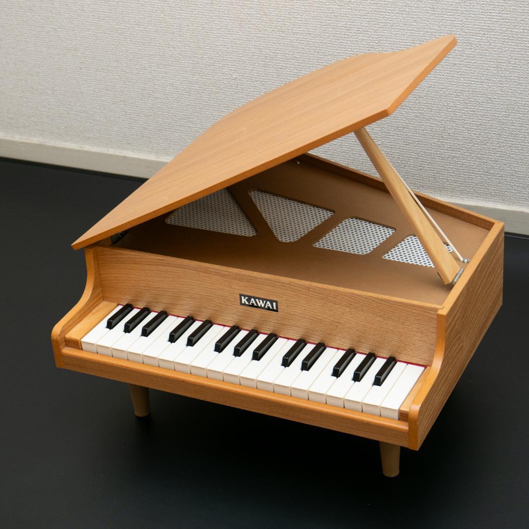 【美品】KAWAI（カワイ）ミニグランドピアノ32鍵 ナチュラル（外箱付） KAWAI P-32/1164 ナチュラル ミニピアノ 32鍵盤 カワイ | 島村楽器
