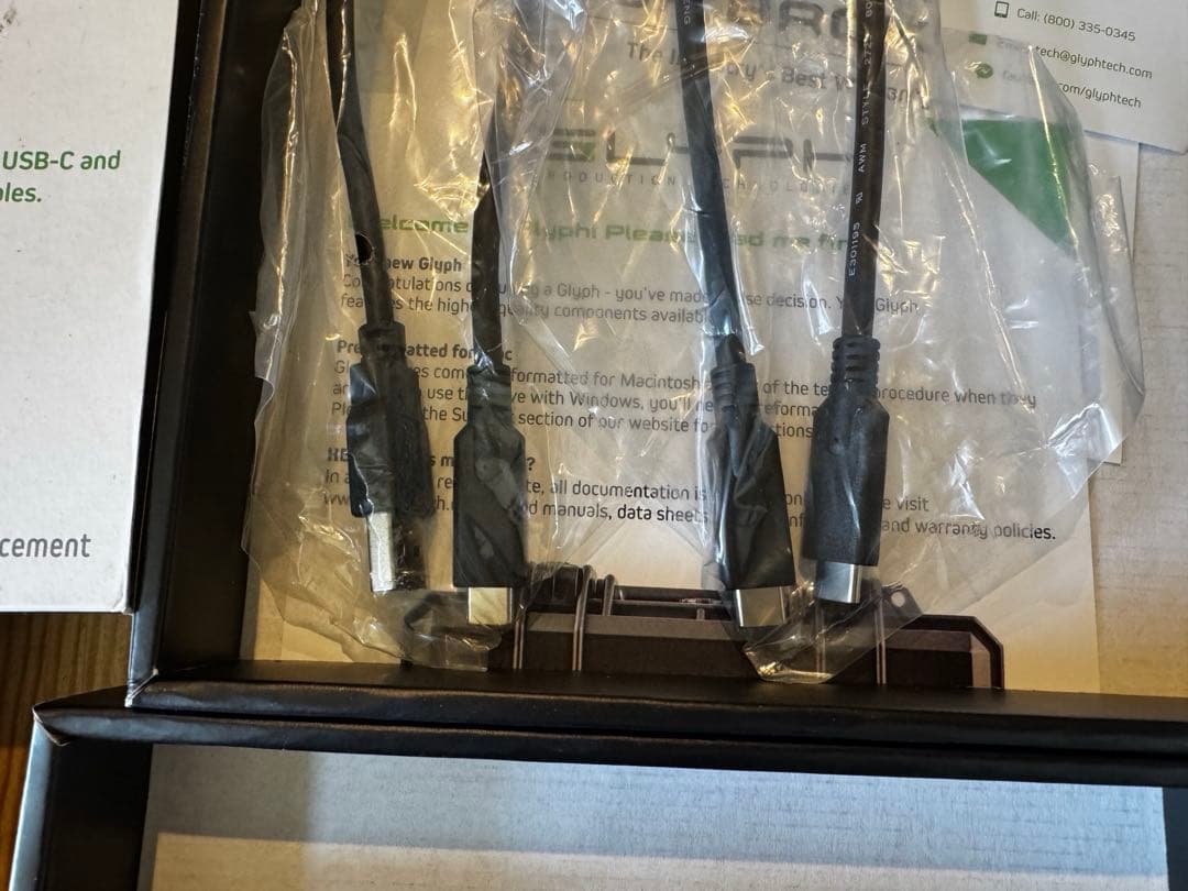 外付けハードディスク・ドライブ Glyph Blackbox Plus 7.68TB SSD