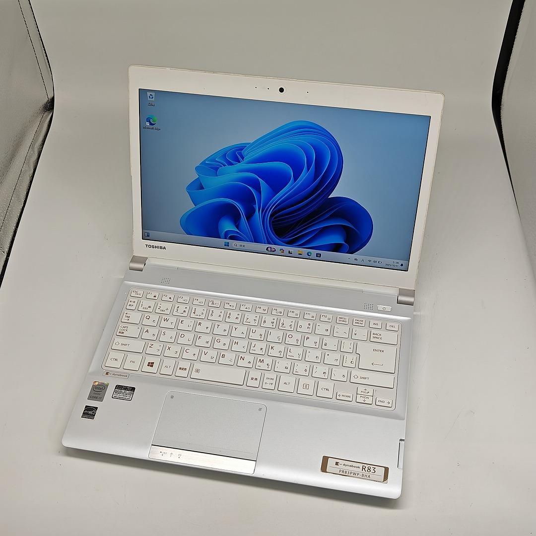 東芝】R83 高性能i7 SSD256GB 8GB オフィス付きノートPC - メルカリ