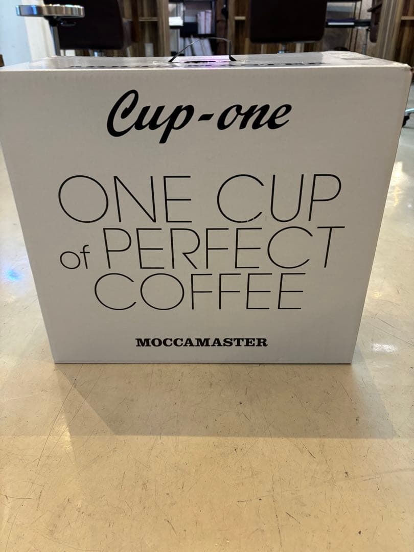 MOCCAMASTER Cup-one 0.3L ポリッシュシルバー