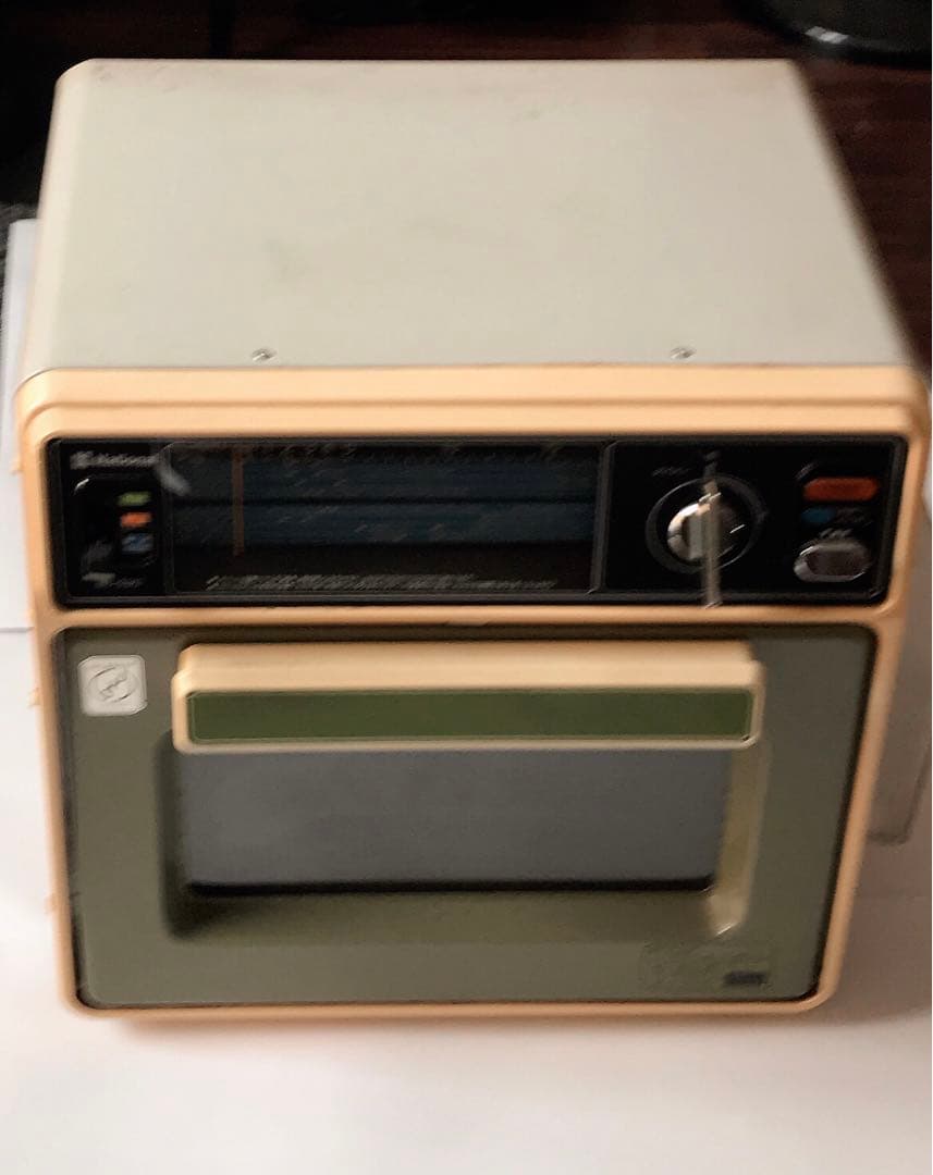 80年代　ナショナル電子レンジ初代　ヴィンテージ 80年代 ナショナル電子レンジ初代 ヴィンテージ - メルカリ