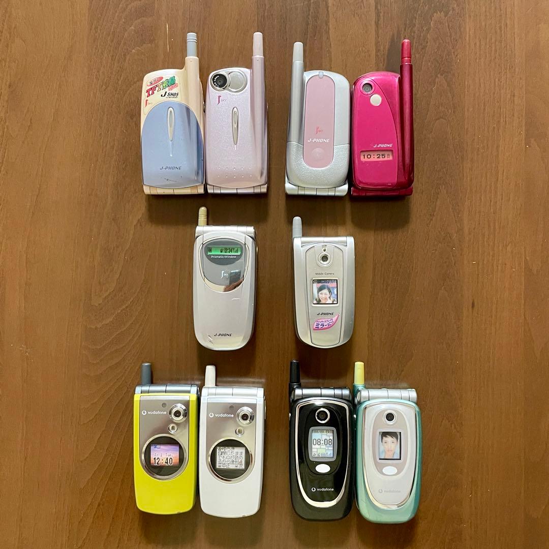 超レアガラケーJ-PHONE モックアップ限定10台セット - メルカリ