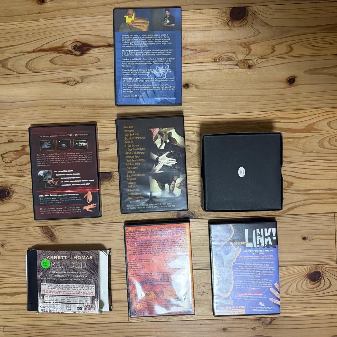 まとめ売り！　マジックレクチャーDVD７種