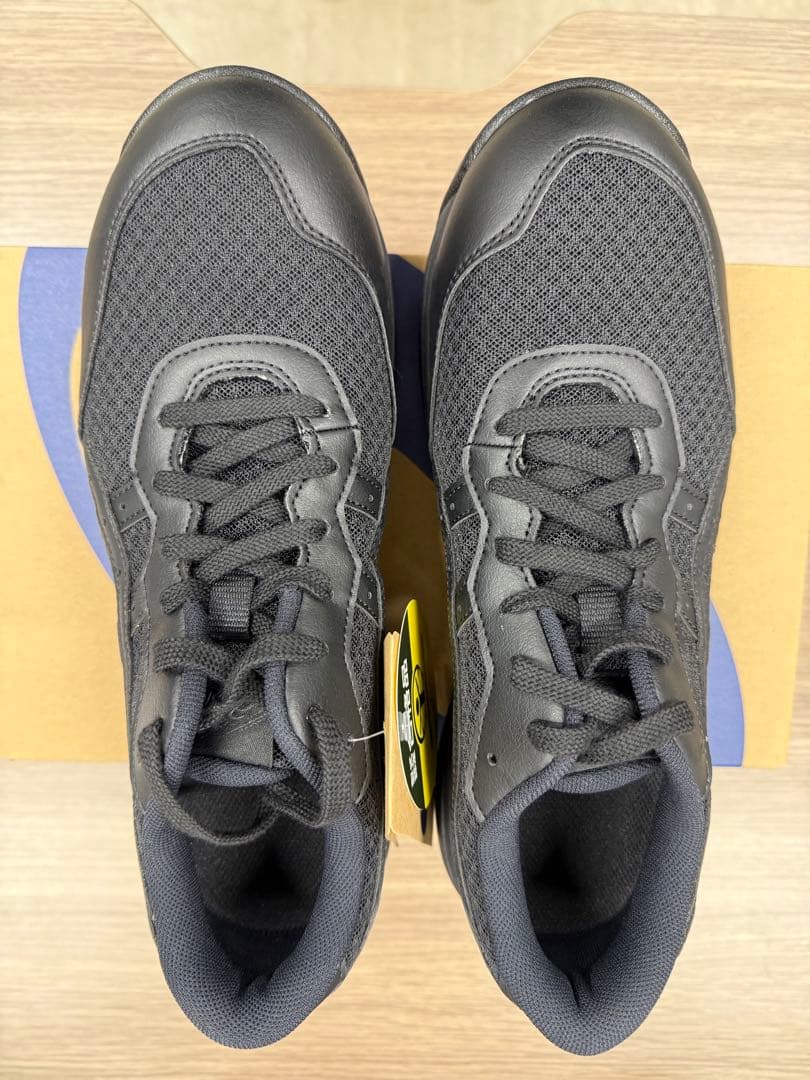 アシックス ウィンジョブ CP221　26.0cm、ブラック×ブラック　未使用品