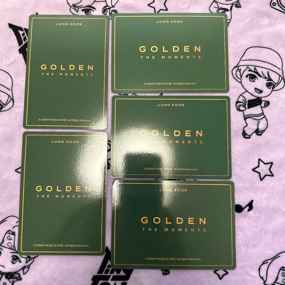 BTS Jung Kook GOLDEN 展示会 フォトカードセット - メルカリ