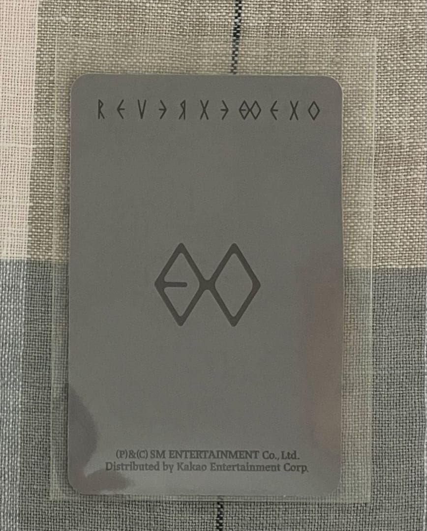 EXO REVERXE ユニットフォトカード トレカ ギョンス ディオ セフン