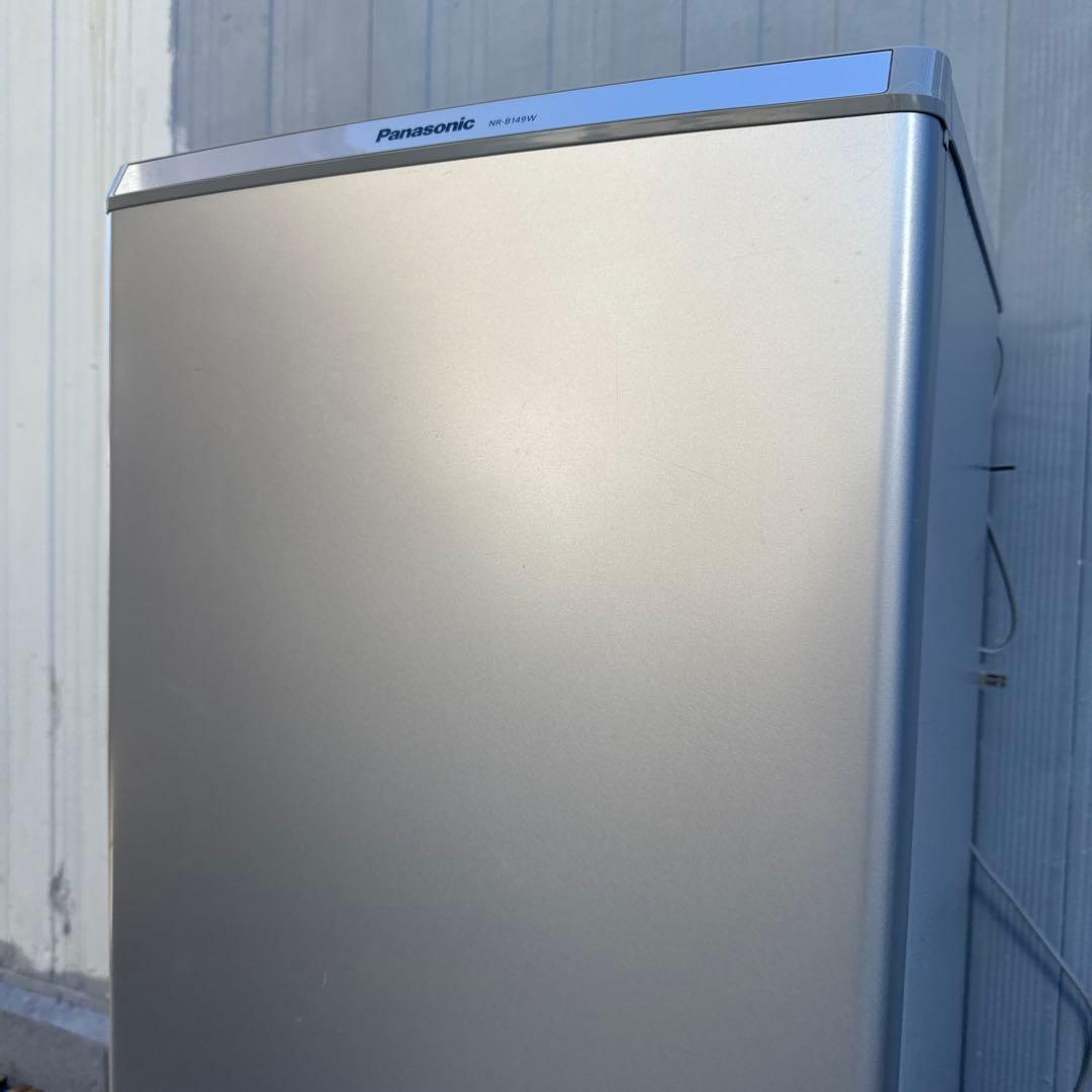 Panasonic 138L パーソナル冷蔵庫 2ドア 霜取り不要 シルバー - メルカリ