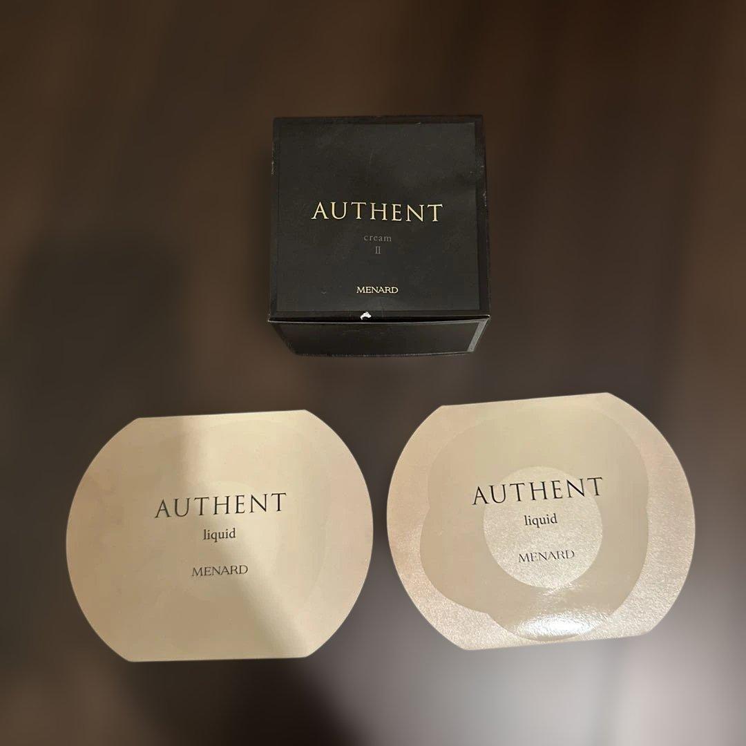 メナード　オーセントクリームⅡ ミニ7gオーセントリクイドA メナード/MENARD オーセント ミニボトル2点セット [リクイド A 10ml +