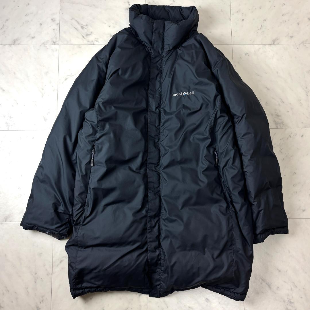 モンベル mont-bell トラベルダウン L ブラック ダウンジャケット